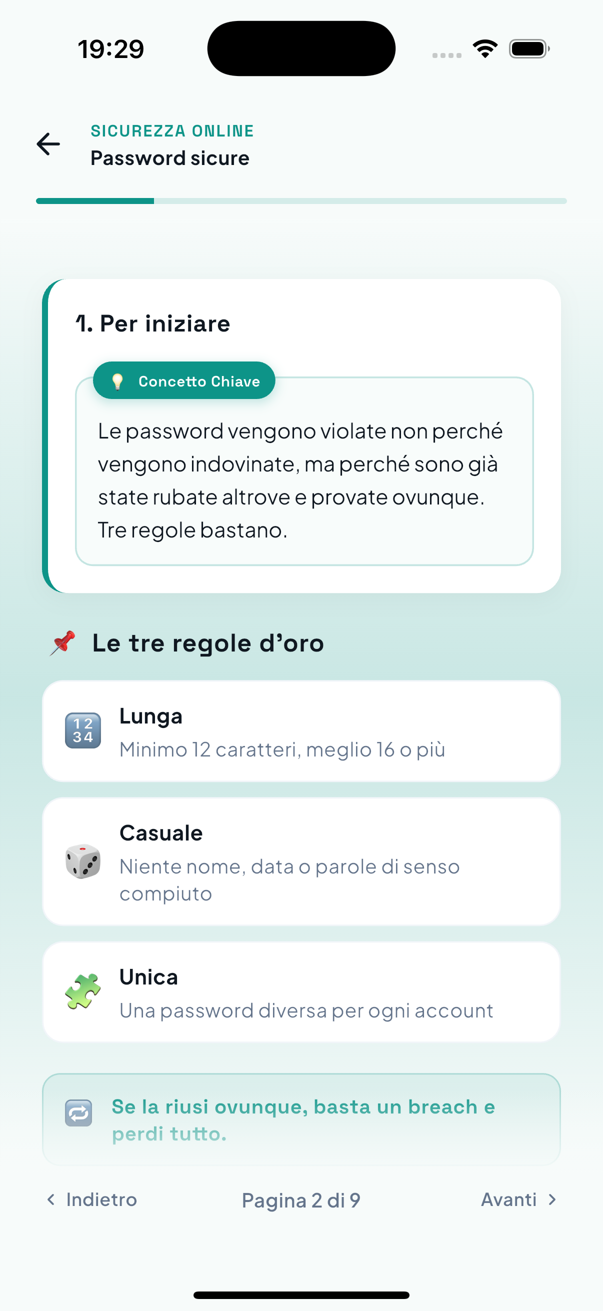 Lezione di beAdults